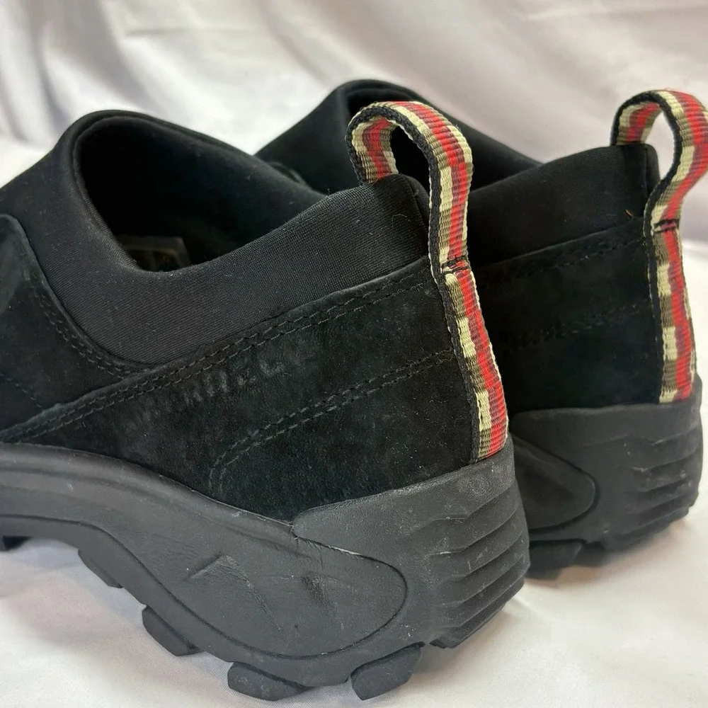 Merrell Winter Moc 3 Mens Slip On Hiking Shoe Suede Size 8.5 Black
